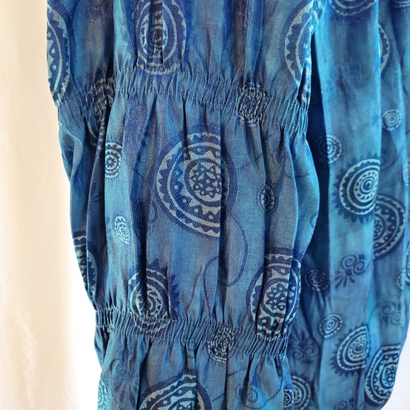 Head Sports Wear Women's  Vintage Jacket Size Medium Blue Pattern Y2K 90's - Picture 5 of 16